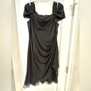 ALEX Evenings Black Dress Size 10